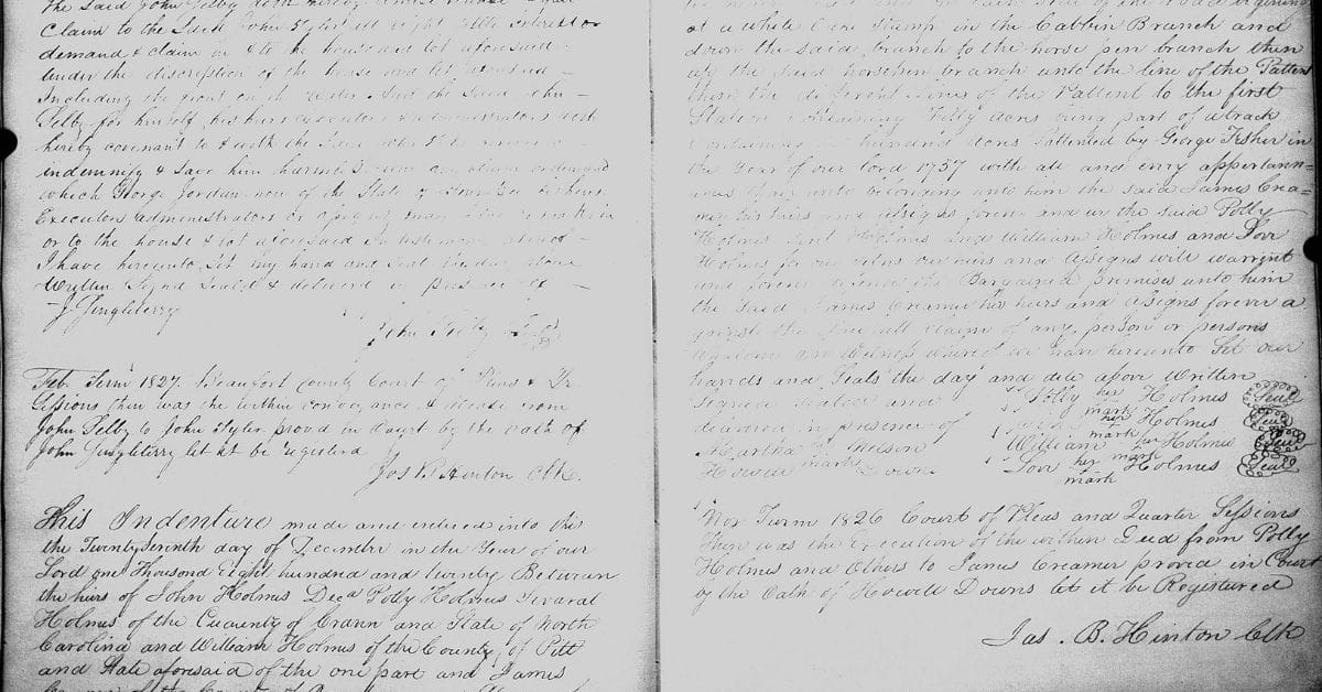Heirs of John Holmes sell their land